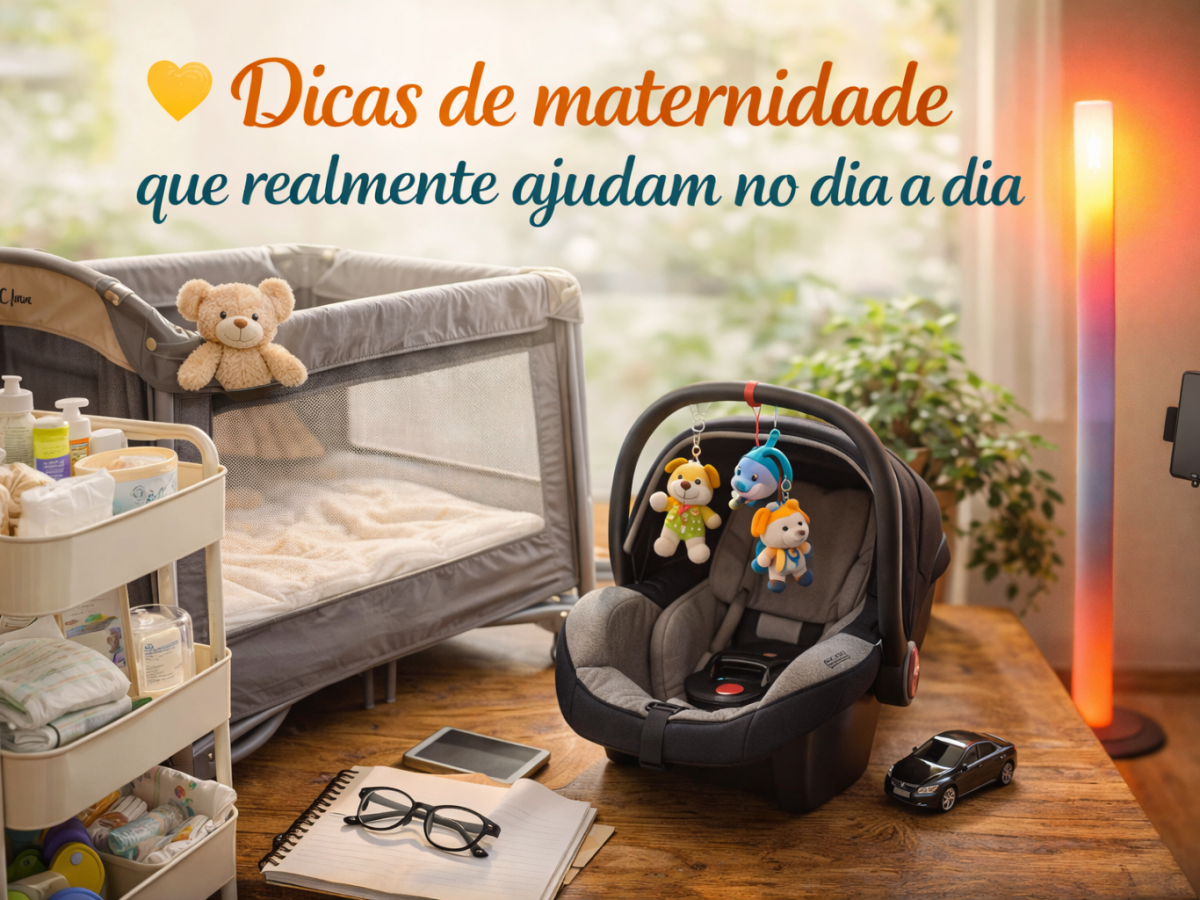 Dicas de maternidade que realmente ajudam no dia a&nbsp;dia